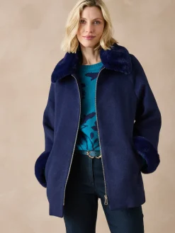 Femme Daxon Manteau court coupe ample