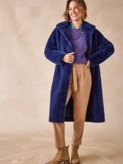 Femme Daxon Manteau imitation fourrure