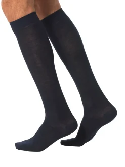 Homme Labonal Mi-bas de compression lot de 2 paires