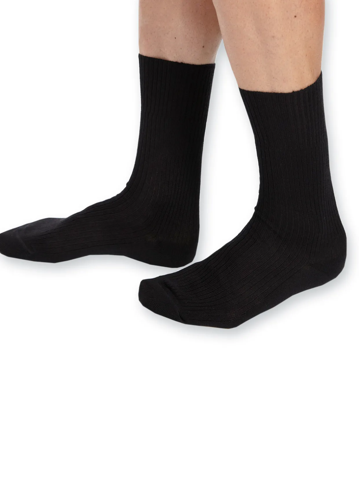 Homme Labonal Mi-chaussettes lot de 2 paires