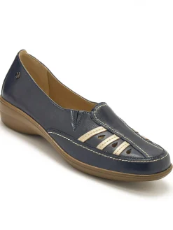 Femme Pédiconfort Mocassins à perforations fantaisie