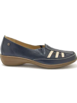 Femme Pédiconfort Mocassins à perforations fantaisie