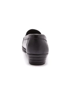 Femme Pédiconfort Mocassins à plateau lisse grande largeur