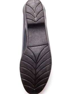 Femme Pédiconfort Mocassins à plateau lisse grande largeur