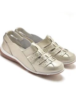 Femme Pédiconfort Mocassins ajourés élastiqués