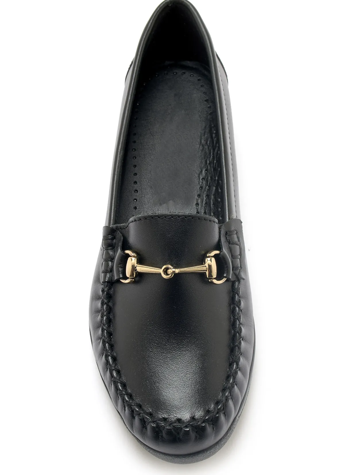 Femme Pédiconfort Mocassins boucle étrier grande largeur