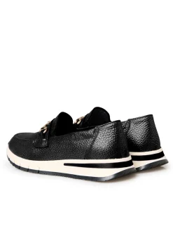 Femme Pédiconfort Mocassins compensées élastiqués côtés