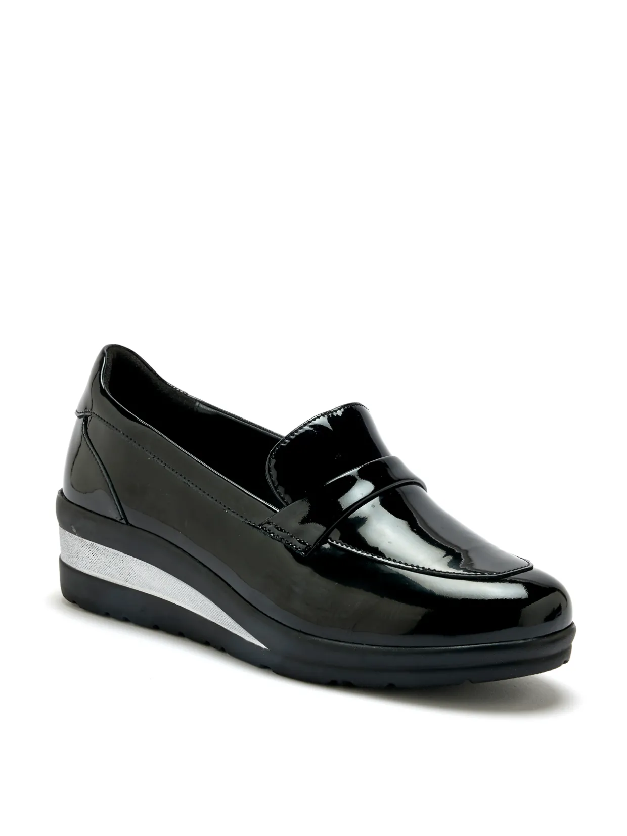 Femme Pédiconfort Mocassins compensés à aérosemelle®