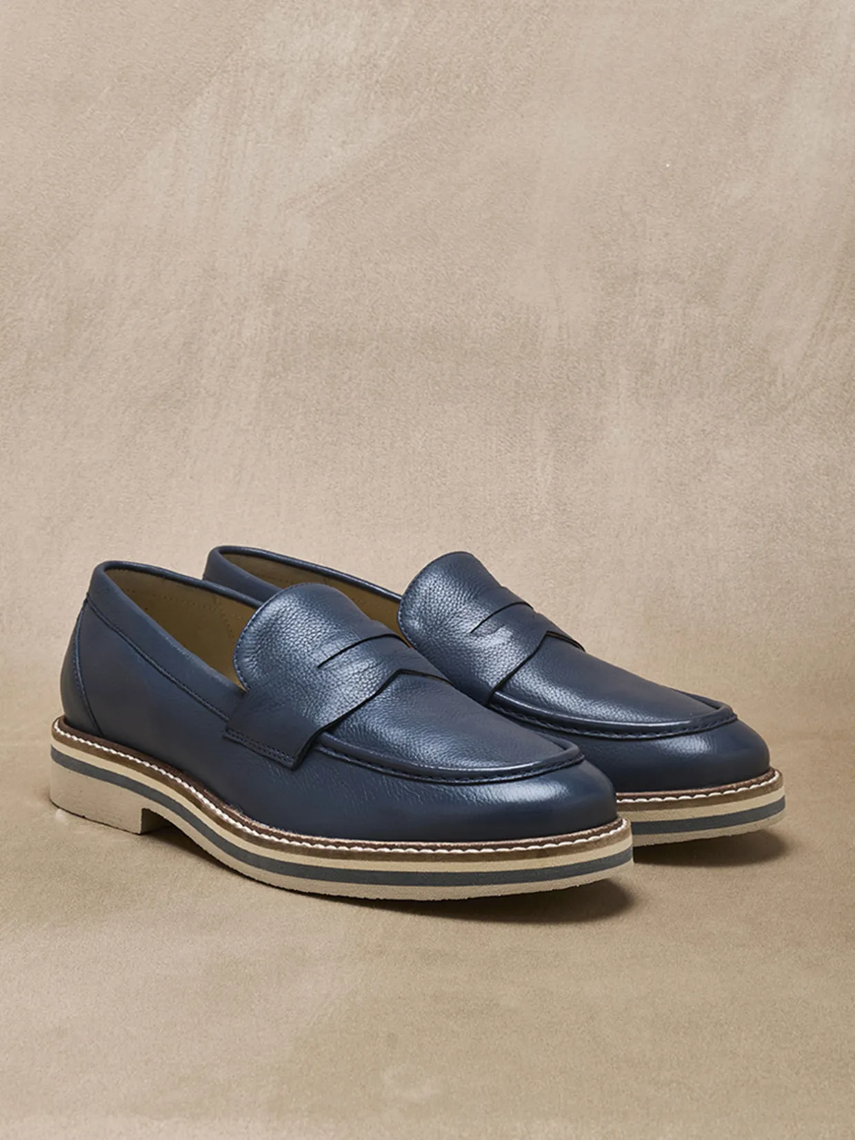 Femme Pédiconfort Mocassins cuir à aérosemelle®