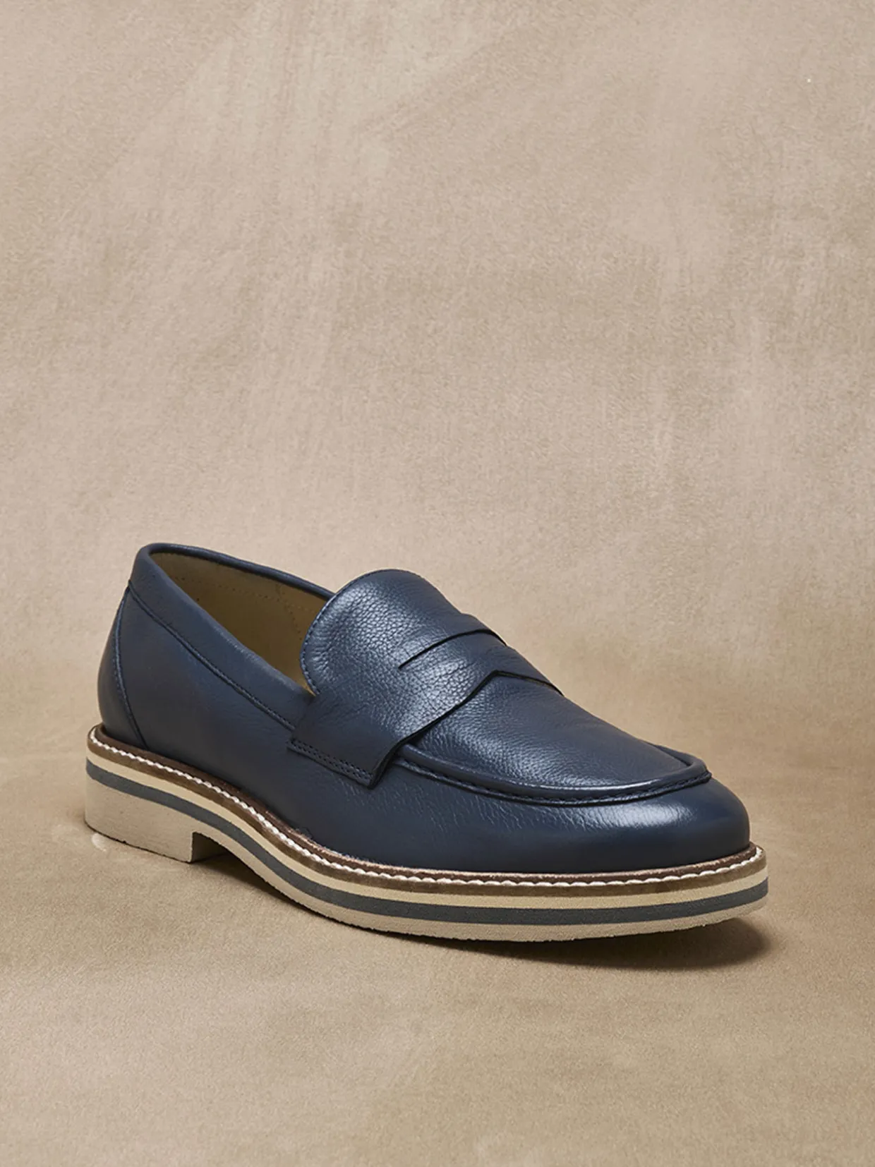 Femme Pédiconfort Mocassins cuir à aérosemelle®