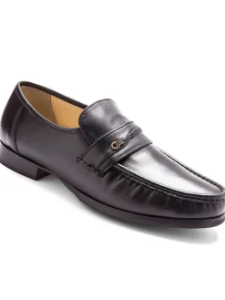 Homme Pédiconfort Mocassins cuir grande largeur