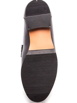 Homme Pédiconfort Mocassins cuir grande largeur