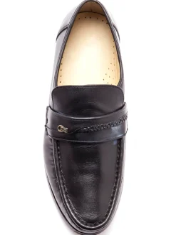 Homme Pédiconfort Mocassins cuir grande largeur