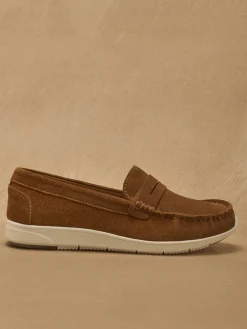 Femme Pédiconfort Mocassins cuir velours