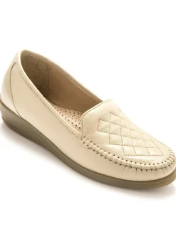 Femme Pédiconfort Mocassins en cuir