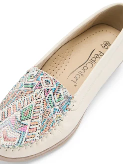Femme Pédiconfort Mocassins ethniques largeur confort