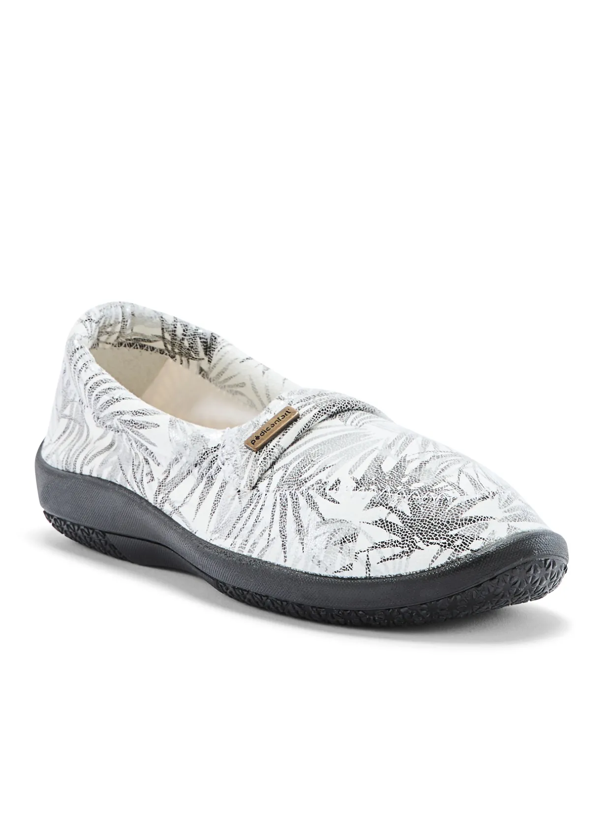 Femme Pédiconfort Mocassins extensibles grande largeur