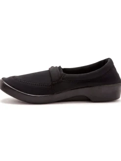 Femme Pédiconfort Mocassins extensibles grande largeur
