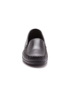 Femme Pédiconfort Mocassins plateau lisse largeur confort