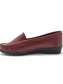 Femme Pédiconfort Mocassins plateau lisse largeur confort