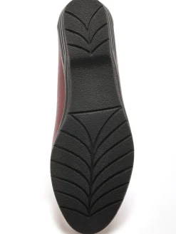 Femme Pédiconfort Mocassins plateau lisse largeur confort