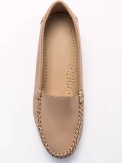 Femme Pédiconfort Mocassins plateau lisse largeur confort