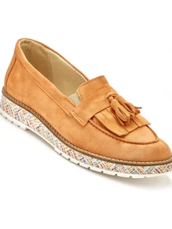 Femme Pédiconfort Mocassins pompons aérosemeelle amovible