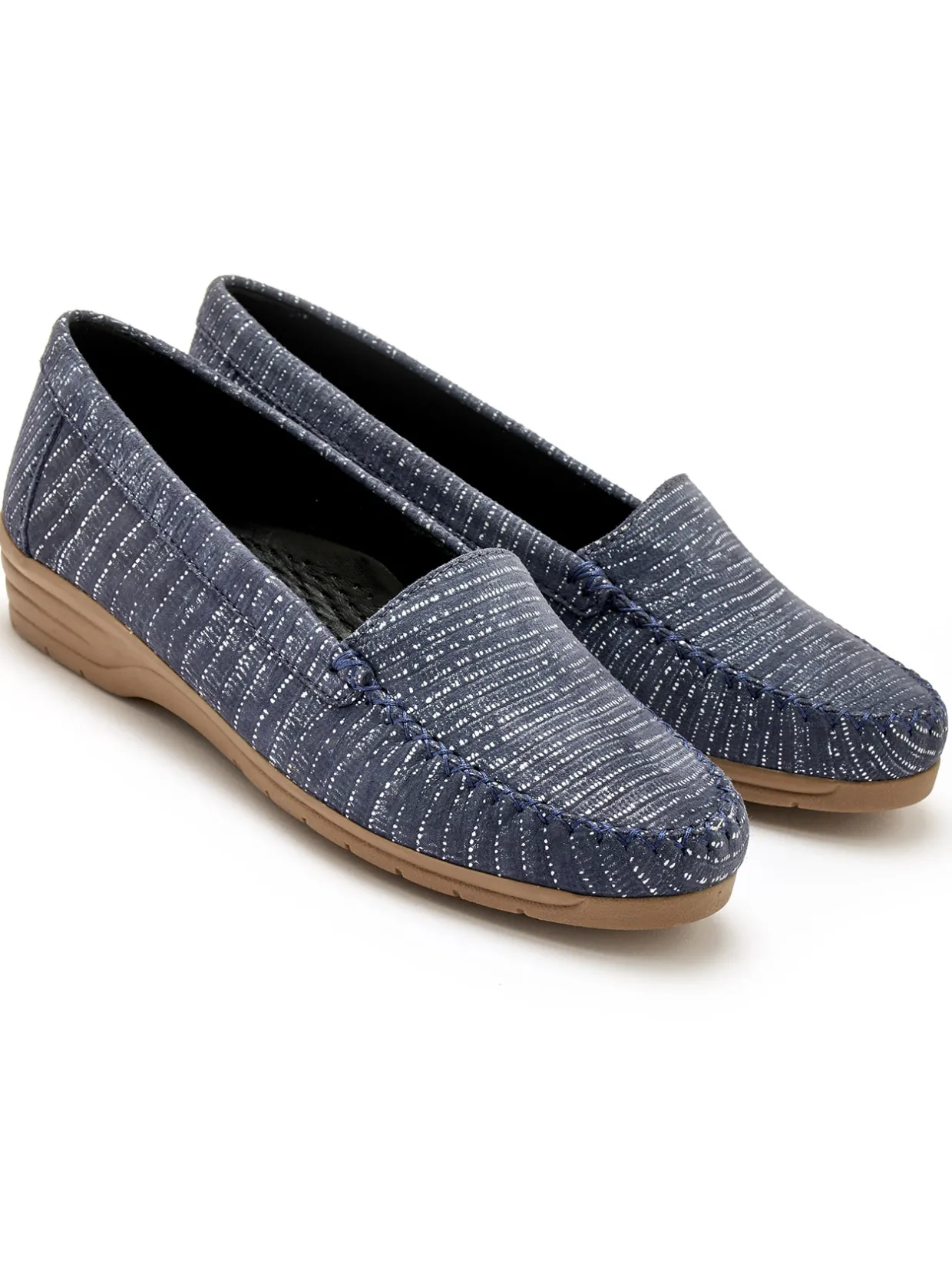Femme Pédiconfort Mocassins sans coutures blessantes