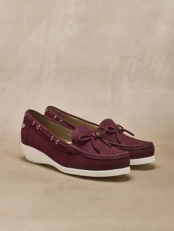Femme Pédiconfort Mocassins style bateau