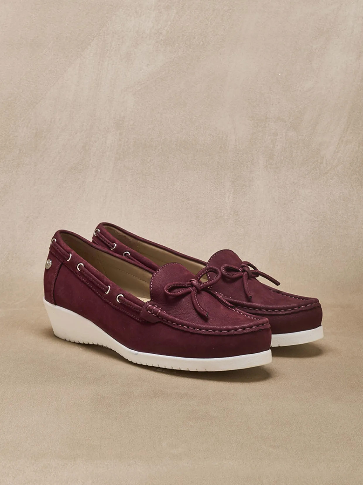 Femme Pédiconfort Mocassins style bateau