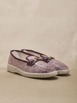 Femme Pédiconfort Mocassins textile intérieur éponge