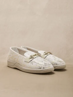 Femme Pédiconfort Mocassins textile intérieur éponge