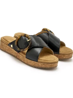 Femme Pédiconfort Mules à patte scratch