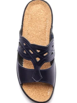 Femme Pédiconfort Mules à perforations fantaisie