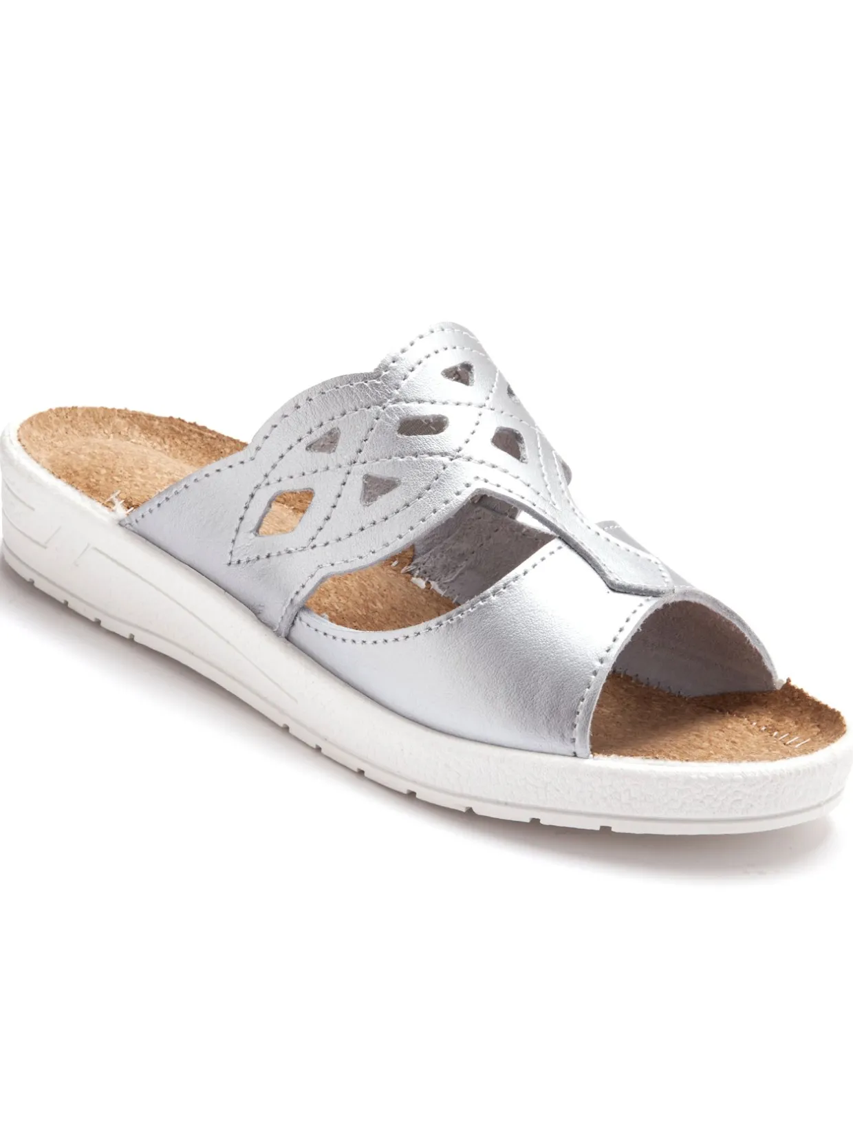 Femme Pédiconfort Mules à perforations fantaisie