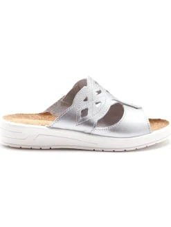 Femme Pédiconfort Mules à perforations fantaisie