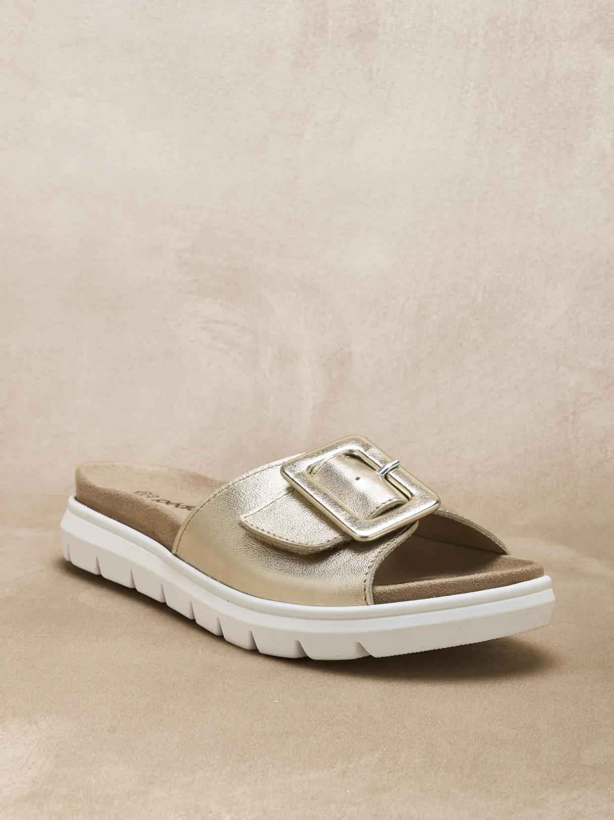 Femme Pédiconfort Mules à scratch à aérosemelle amovible