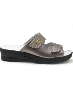 Femme Pédiconfort Mules à scratch extra larges