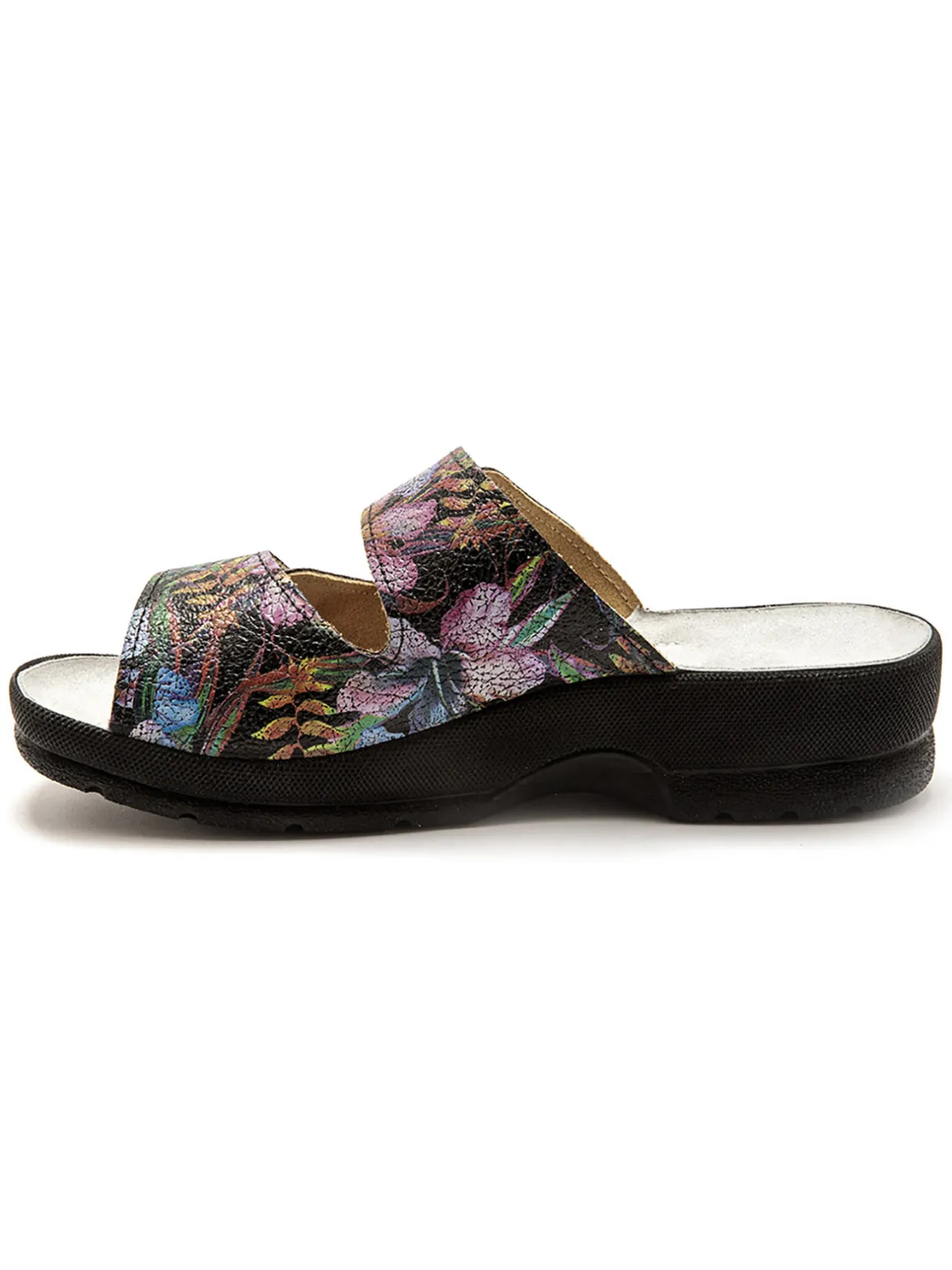 Femme Pédiconfort Mules à scratch extra larges