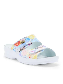 Femme Pédiconfort Mules à scratch extra larges