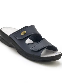 Femme Pédiconfort Mules à scratch extra larges