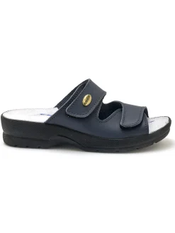 Femme Pédiconfort Mules à scratch extra larges