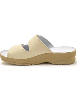 Femme Pédiconfort Mules à scratch extra larges