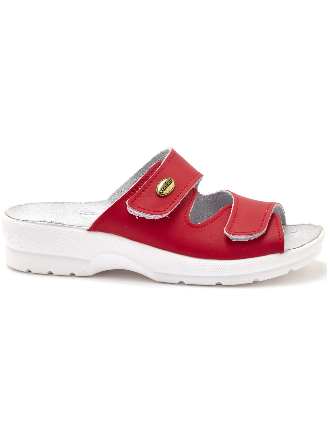 Femme Pédiconfort Mules à scratch extra larges