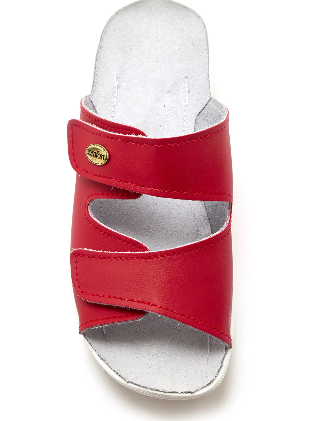 Femme Pédiconfort Mules à scratch extra larges