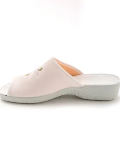 Femme Pédiconfort Mules brodées doublure éponge