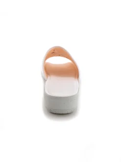 Femme Pédiconfort Mules brodées doublure éponge