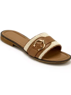 Femme Pédiconfort Mules chic en cuir à aérosemelle®