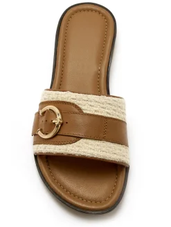 Femme Pédiconfort Mules chic en cuir à aérosemelle®