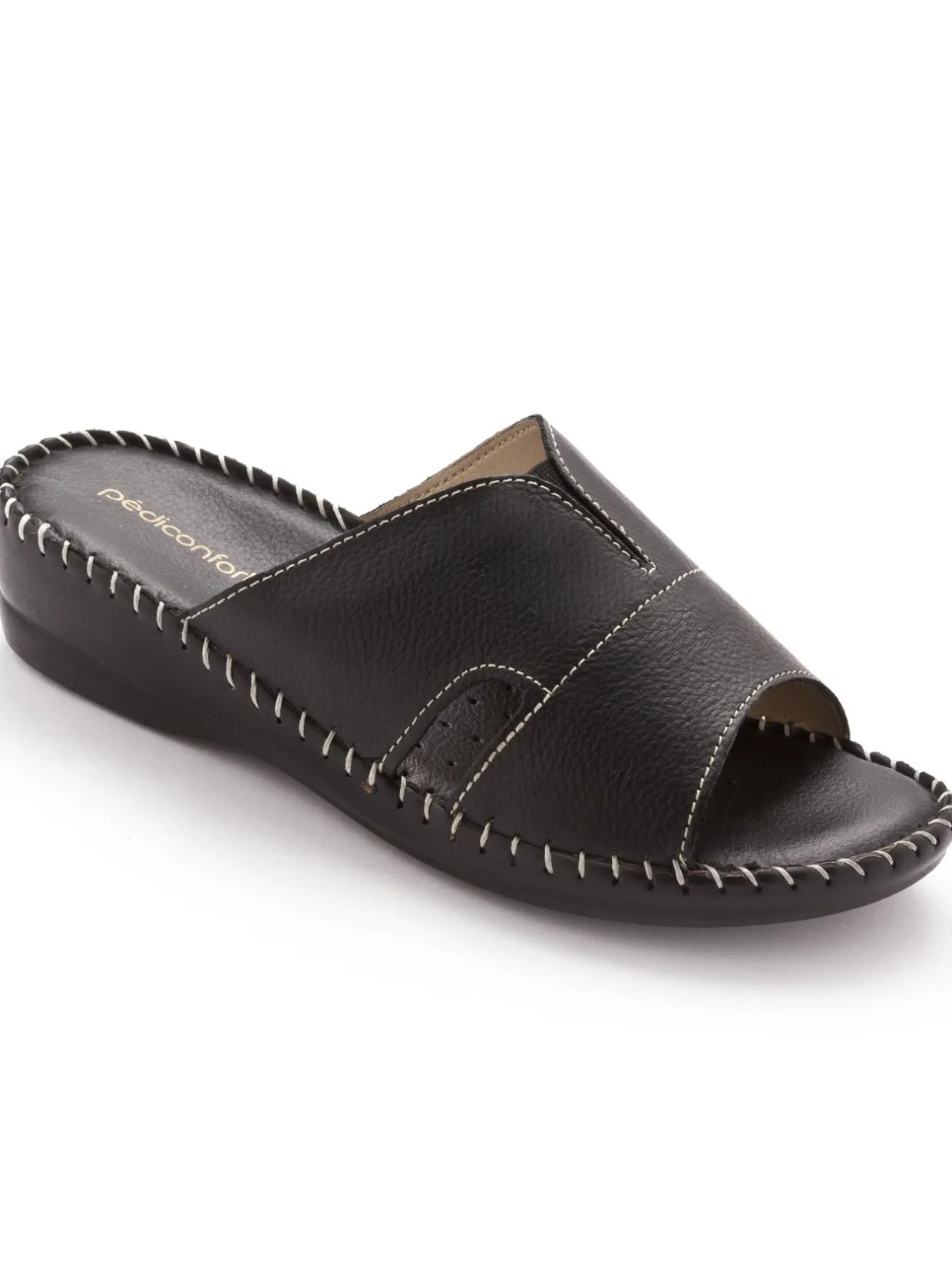 Femme Pédiconfort Mules cuir à aérosemelle®